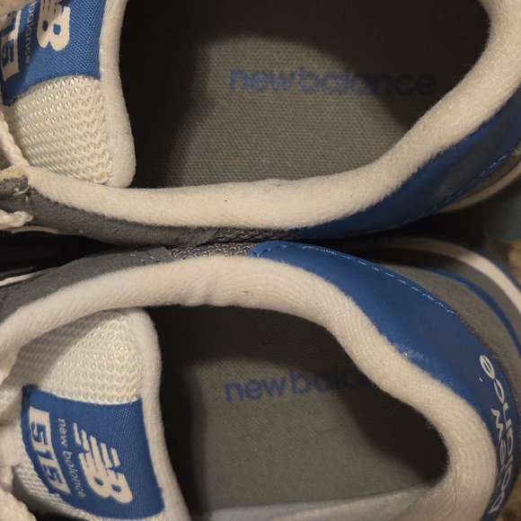 New Balance Kids Sneakers - Gray and Blue - Picture 8 of 10